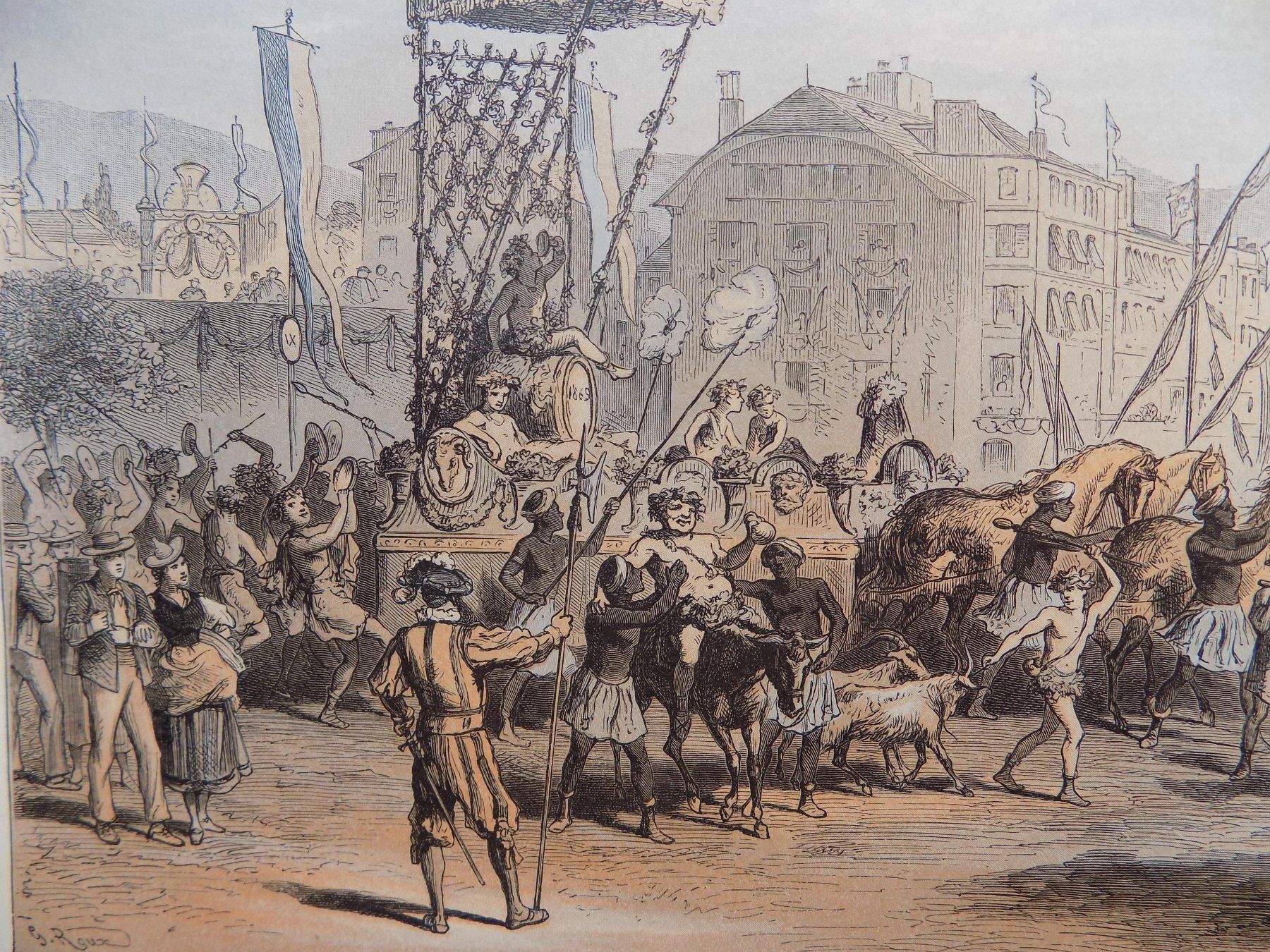 Gravures: Vevey Winzerfest – D'occasion à Risch par Rischli15 7