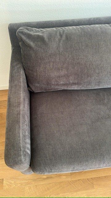 Sofacompany Divani: Ecksofa mit Ottomane anthrazit guter Zustand – Usato da Thalwil venduto da 044charlotte 3