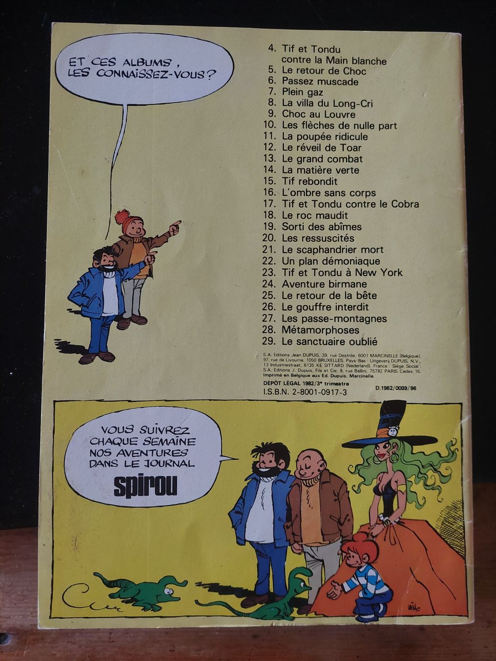 Fumetti: TIF ET TONDU N° 30 EO  Echecs et match – Usato da Neuchâtel venduto da skajams 1