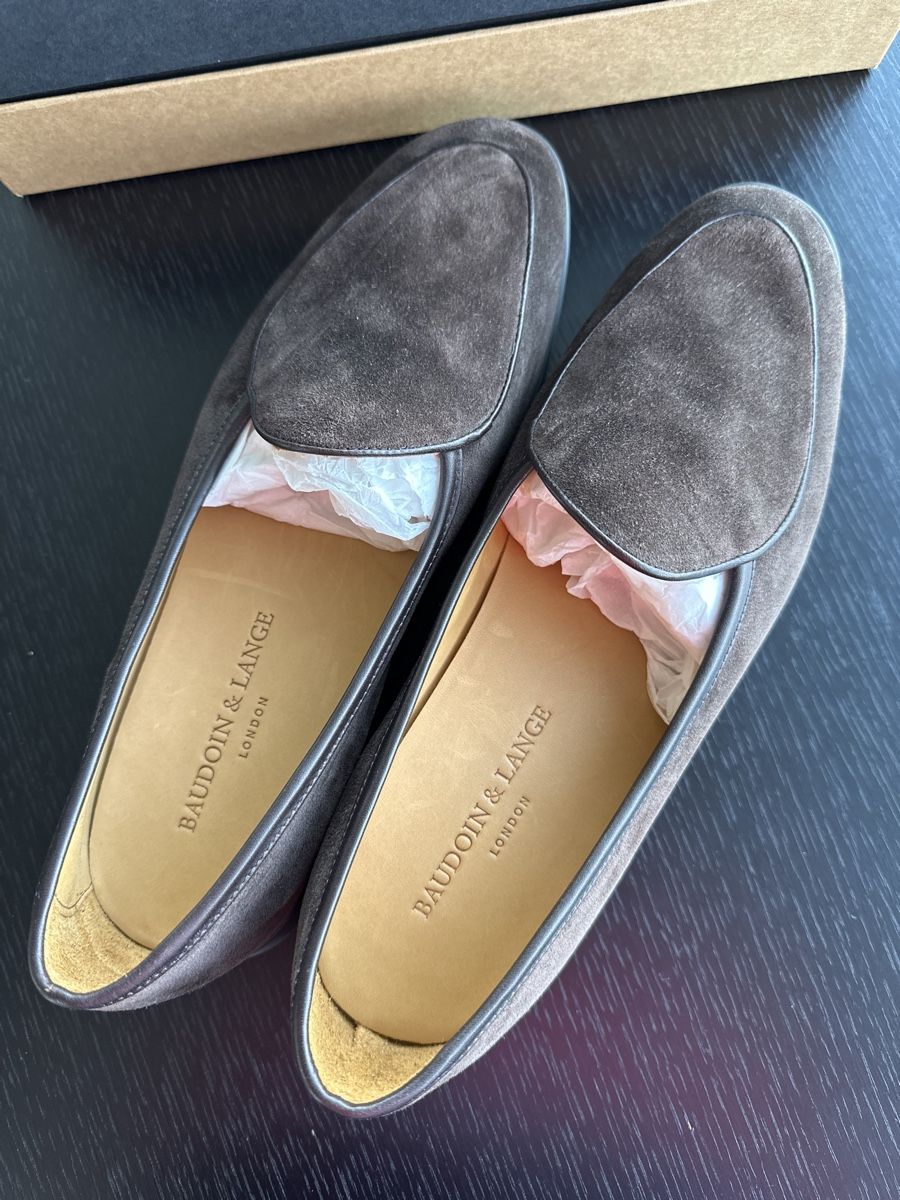 Lange Chaussures hommes: Baudoin & Lange Shoes Size 44 – Neuf (Voir description) à Cologny par pichi26 1