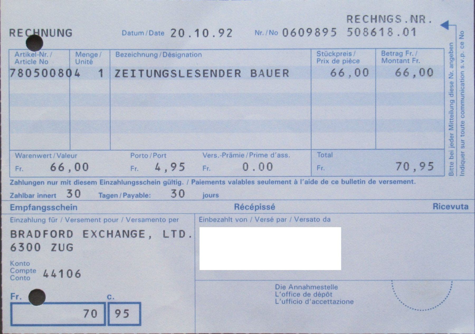 Teller: original ALBERT ANKER Sammelteller Bradford Langenthal – Neu (gemäss Beschreibung) aus Lohn-Ammannsegg von rrrikko 9