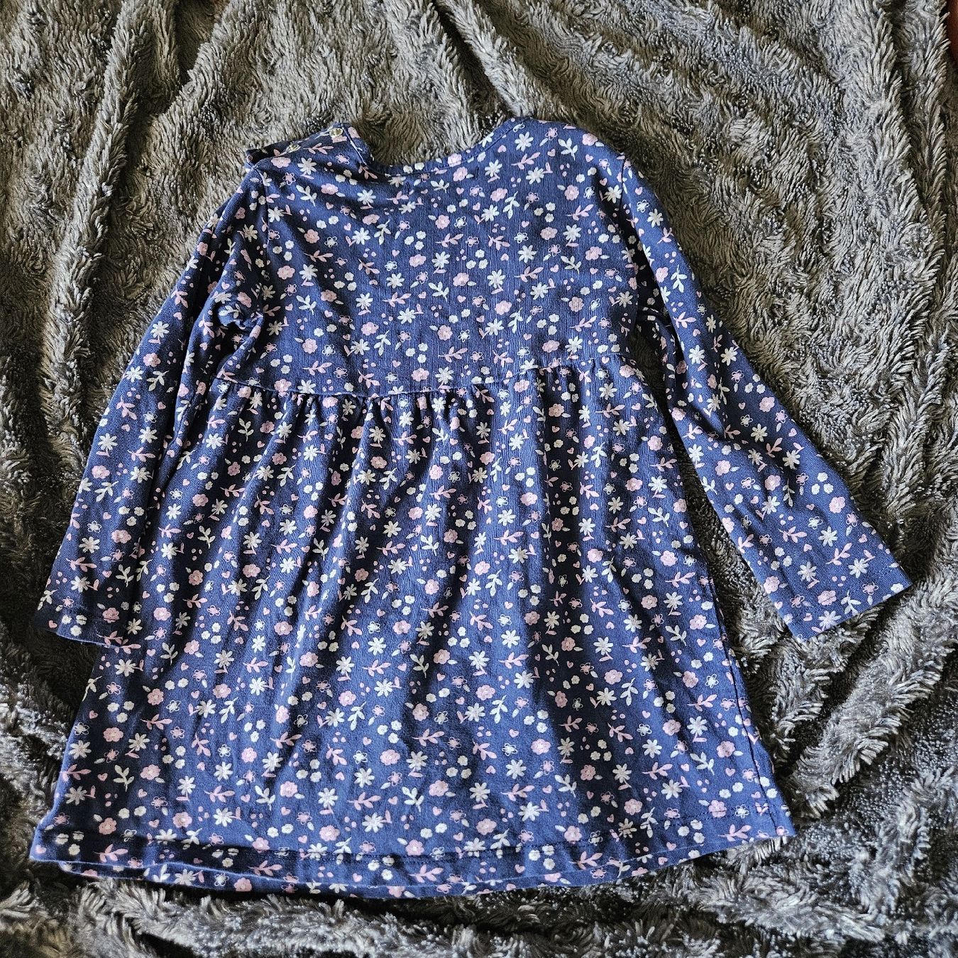 Vestiti & Gonne: Kinderkleid Gr.92, navy mit Blumen – Nuovo (secondo la descrizione) da Herrliberg venduto da daki0017 2
