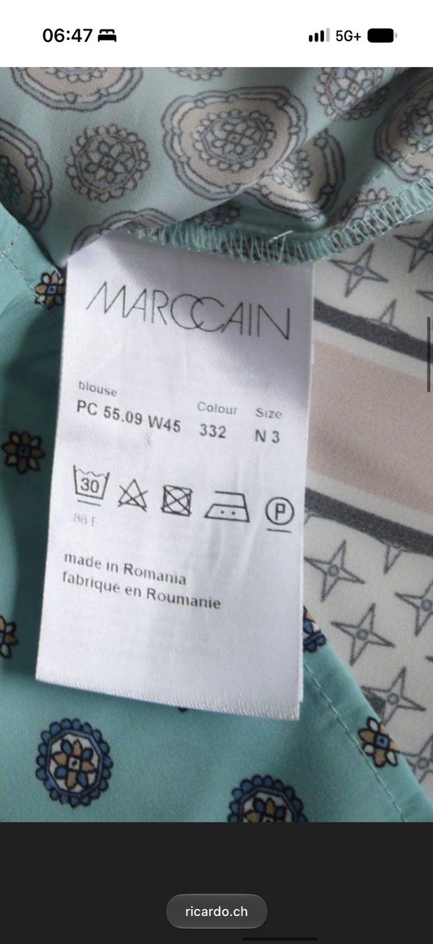 Marc Cain Chemisiers: Marccain Bluse 38 N3 – D'occasion à Zürich par iva_7658 3