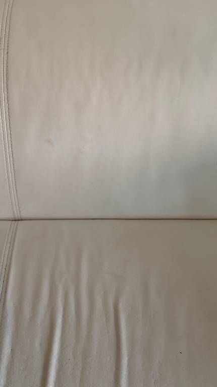 Sofas: Kunstledercouch beige – Gebraucht aus Zürich von theresa.st 4