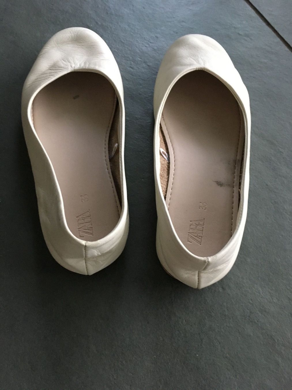 Zara Scarpe per ragazze: BALLERINA AUS LEDER, Gr. 33 – Usato da Teufen AR venduto da Maleaa 2