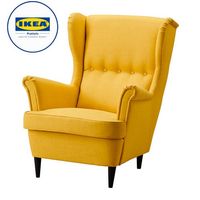 IKEA STRANDMON Ohrensessel Skiftebo gelb NEU/OVP 90361894