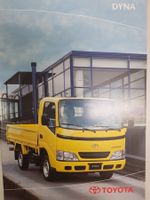 Toyota Dyna Prospekt/Katalog inkl. Preis