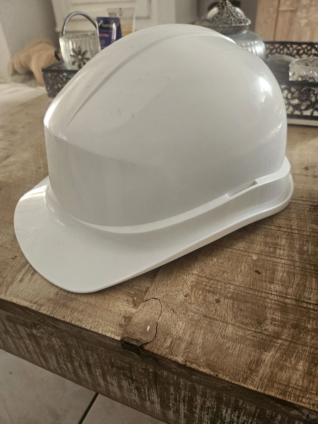 Protezione per viso e udito: Weisser Bauhelm ZIRCON 1BC – Nuovo (secondo la descrizione) da Adligenswil venduto da ania77 1