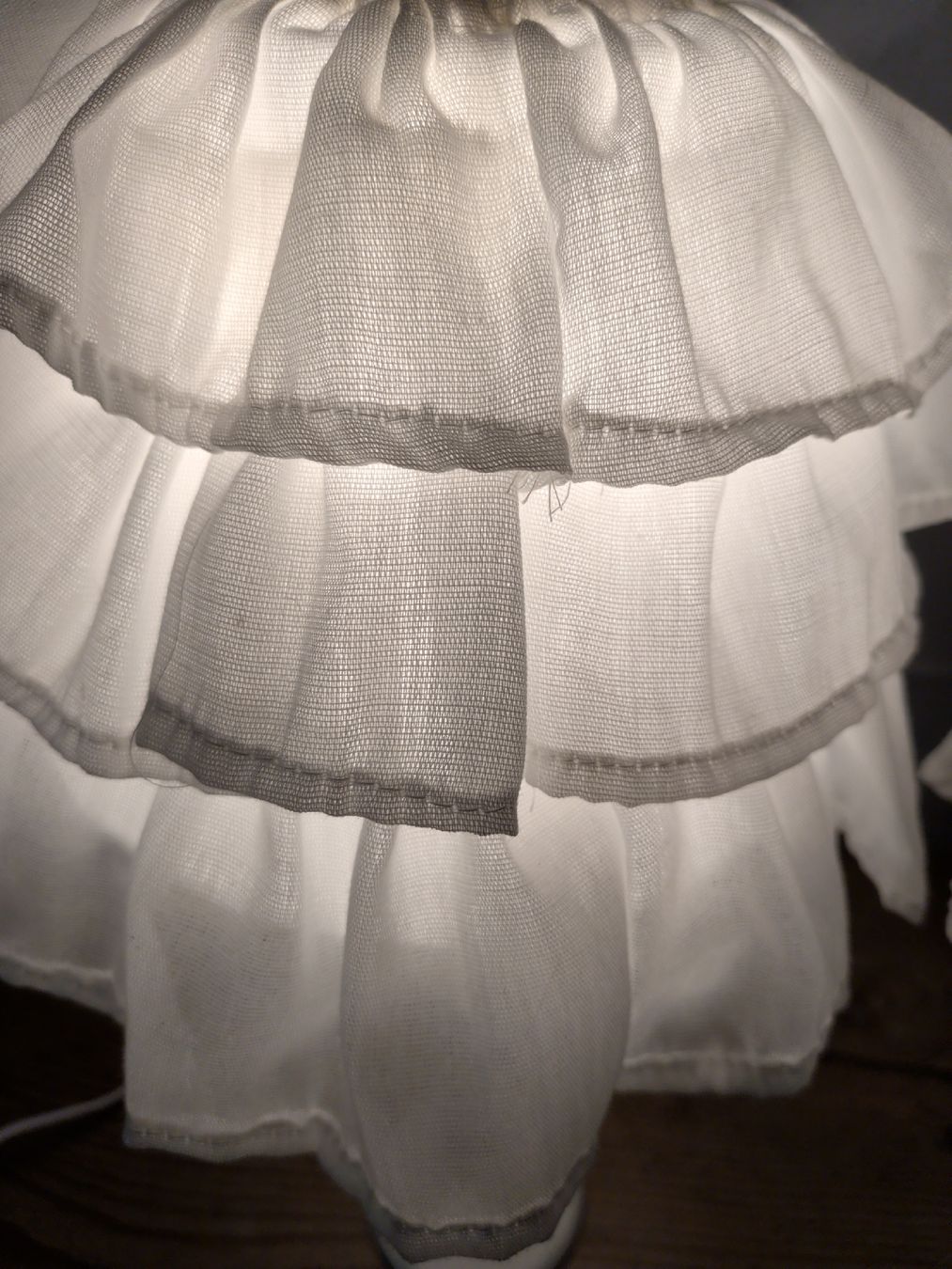 Lampen: Der mit 2 Stehlampen Shabby Chic weiss – Gebraucht aus Dietfurt von Subforce1853 3