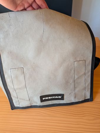 FREITAG original Vintage (2000) DJ Tasche, grau