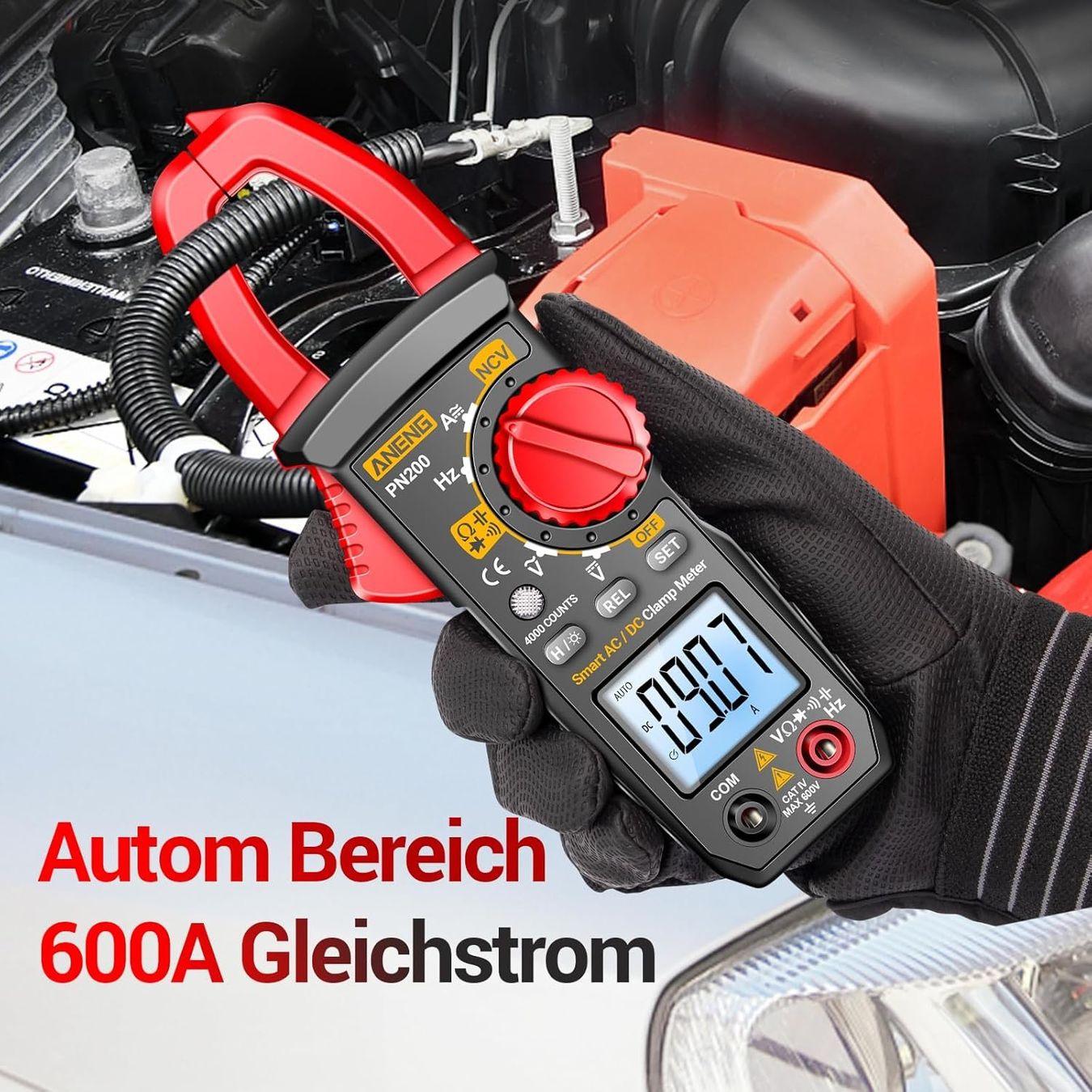 Misurare: 4000 Counts DC/AC Strom Multimeter Strommessgerät – Nuovo (secondo la descrizione) da Thun venduto da keller001 7