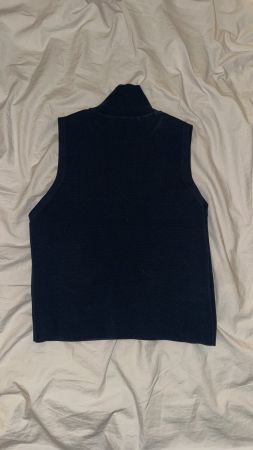 Zara Stricktop, Rollkragen, Dunkelblau, Gr. L – Top!