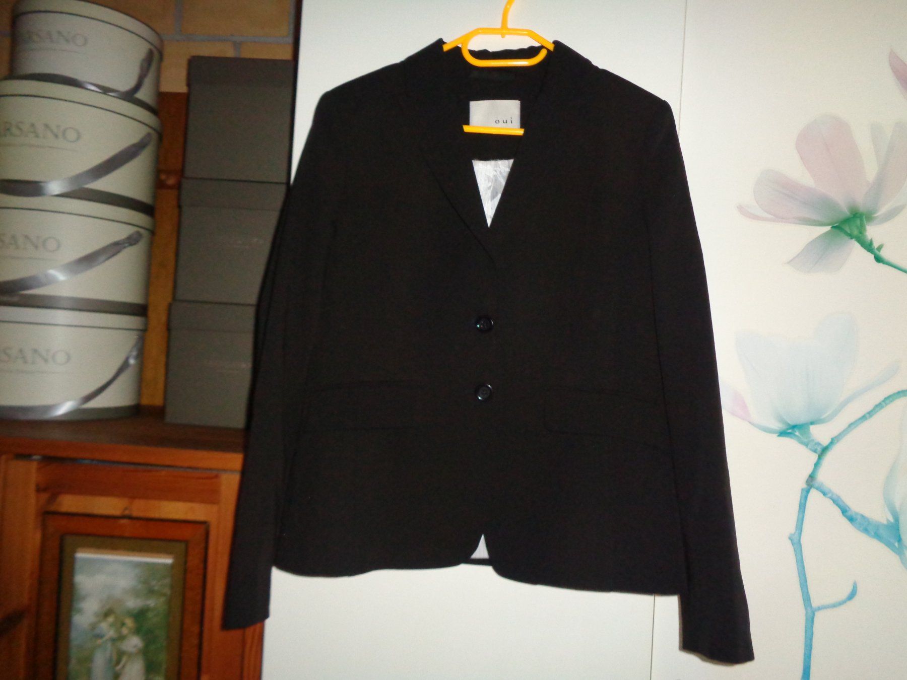 Giacche: *** schwarzer Blazer *** / von Oui / Neuwertig – Nuovo (secondo la descrizione) da Othmarsingen venduto da Leuchtturmlady