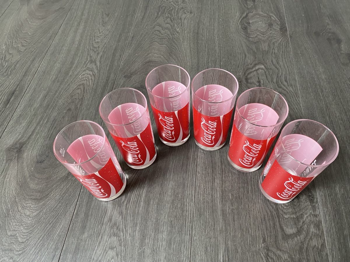 Coca-Cola Bicchieri: 6 Gläser von Coca-Cola 3dl – Nuovo (secondo la descrizione) da Hägglingen venduto da Karin0802 2