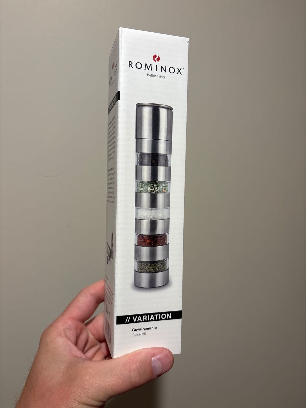 Cucine complete: Rominox Variation Spice Mill - Culinary Delight! – Nuovo e nell'imballaggio originale da Gebenstorf venduto da trustedsale