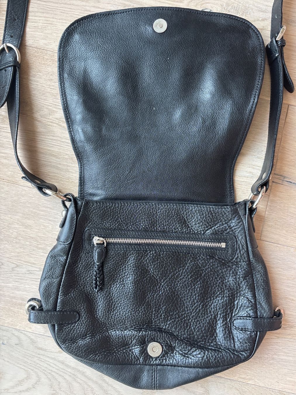 Tosca Blu Taschen für Damen: schwarze Tosca Blu Ledertasche (echtes Leder) – Gebraucht aus Kriens von Tenisch 6