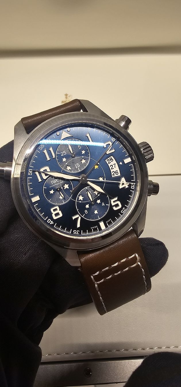 IWC Orologi: IWC Pilot's Double Chronograph Le Petit Prince – Usato da Basel venduto da TimelessWanderer 6