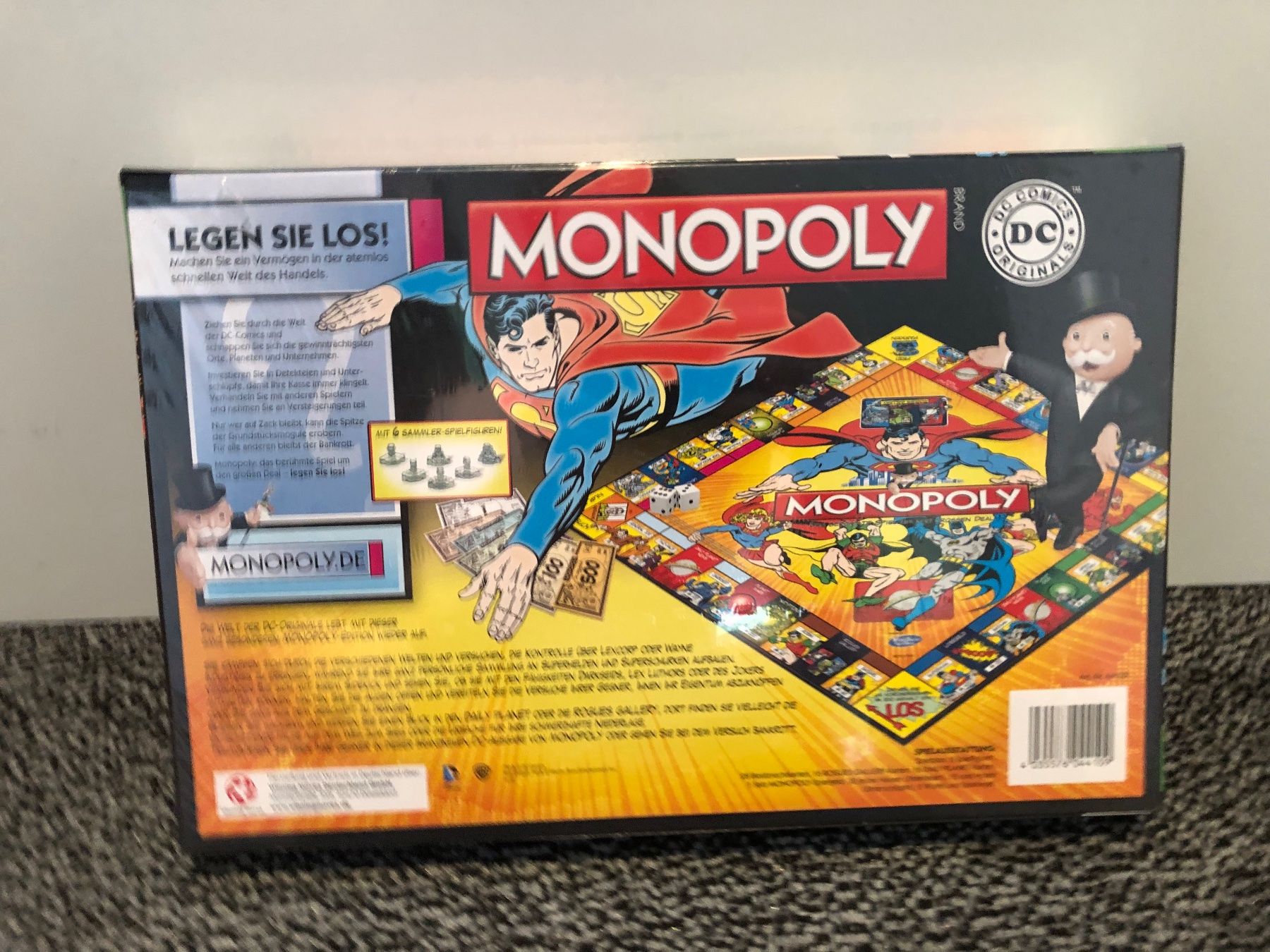 Giochi: Monopoly DC Comics ungeöffnet – Nuovo e nell'imballaggio originale da Dürrenäsch venduto da JFAS 1