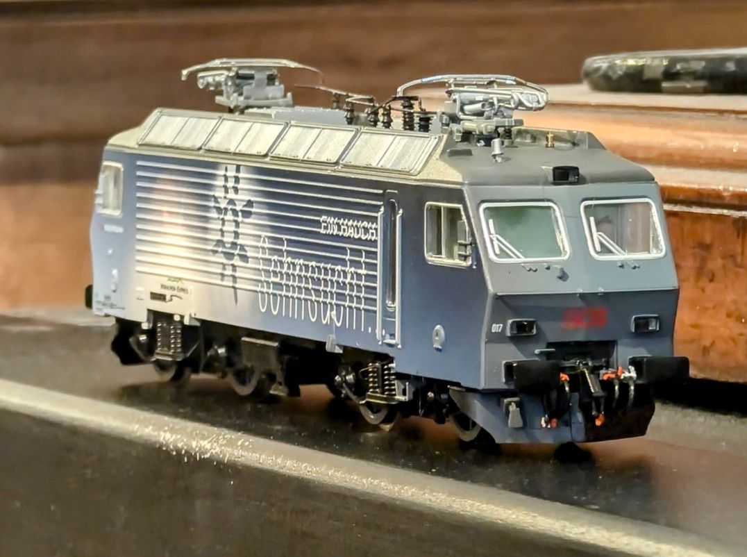 Roco Modellini di ferrovie: Roco/Staiber Re 446 017-6 SOB "Fernweh" DC Digital – Usato da Nods venduto da Dr-HAG
