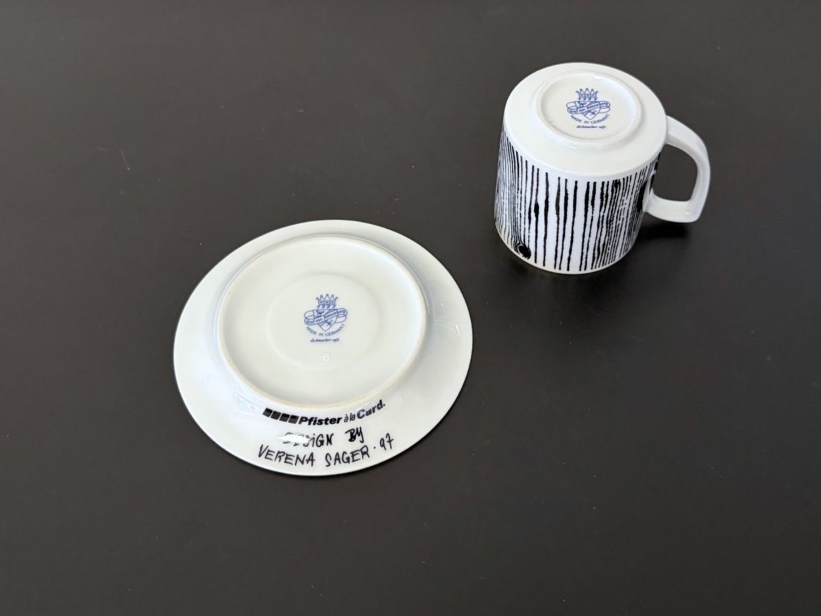 Pfister Tazze: Espressotasse Möbel Pfister 1997 – Usato da Birr venduto da Jamonline 2