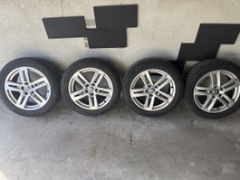 Original Audi A4 S4 B9 8W Winterräder 17 Zoll | Continental 