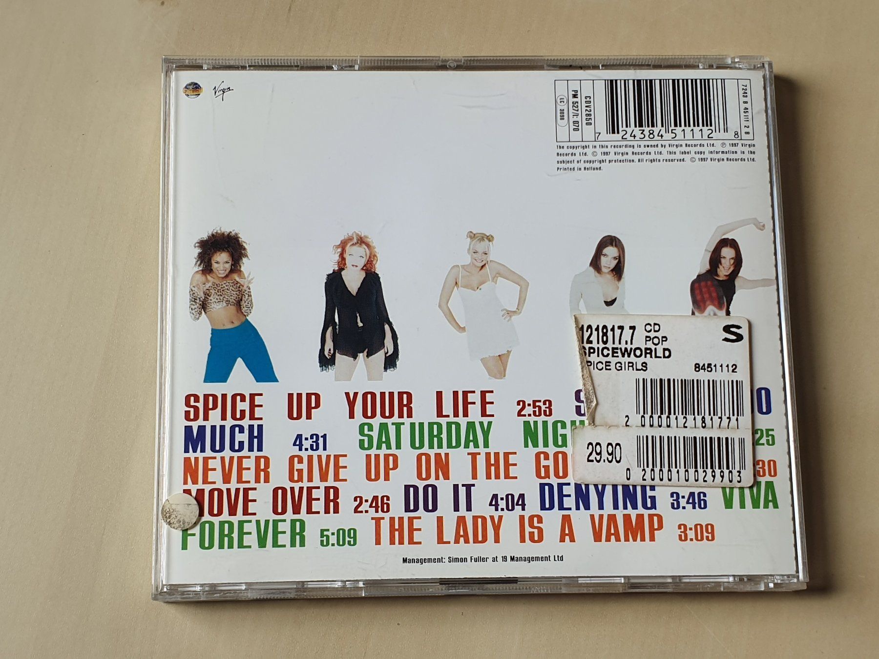 CDs: Spice Girls Spiceworld – Gebraucht aus Stansstad von collectorsshop 1