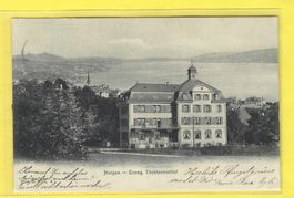 8.6.1918HORGEN Evang.Töchterninstitut/Horgenoberdorf/Zürisee