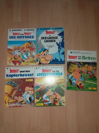 Asterix Comic Sammlung 5 Stück 