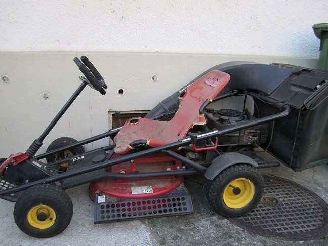 Wolf Rasenmäher Cart Kaufen auf Ricardo
