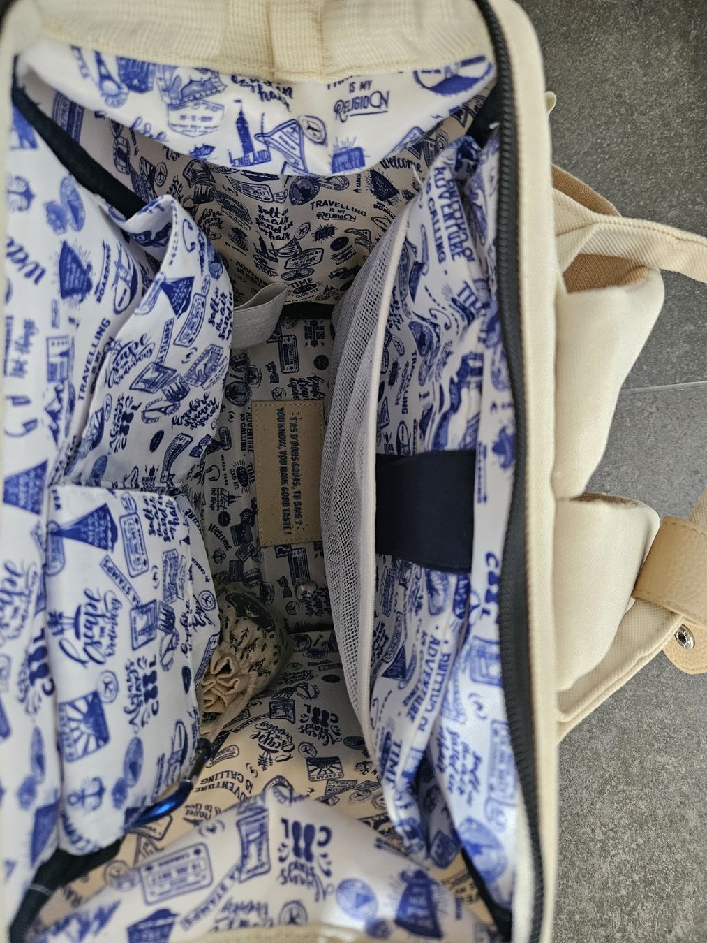 Cabaïa Zaini: Cabaïa sac à dos Adventurer Small beige – Usato da Bussigny venduto da niwa_mikan 4