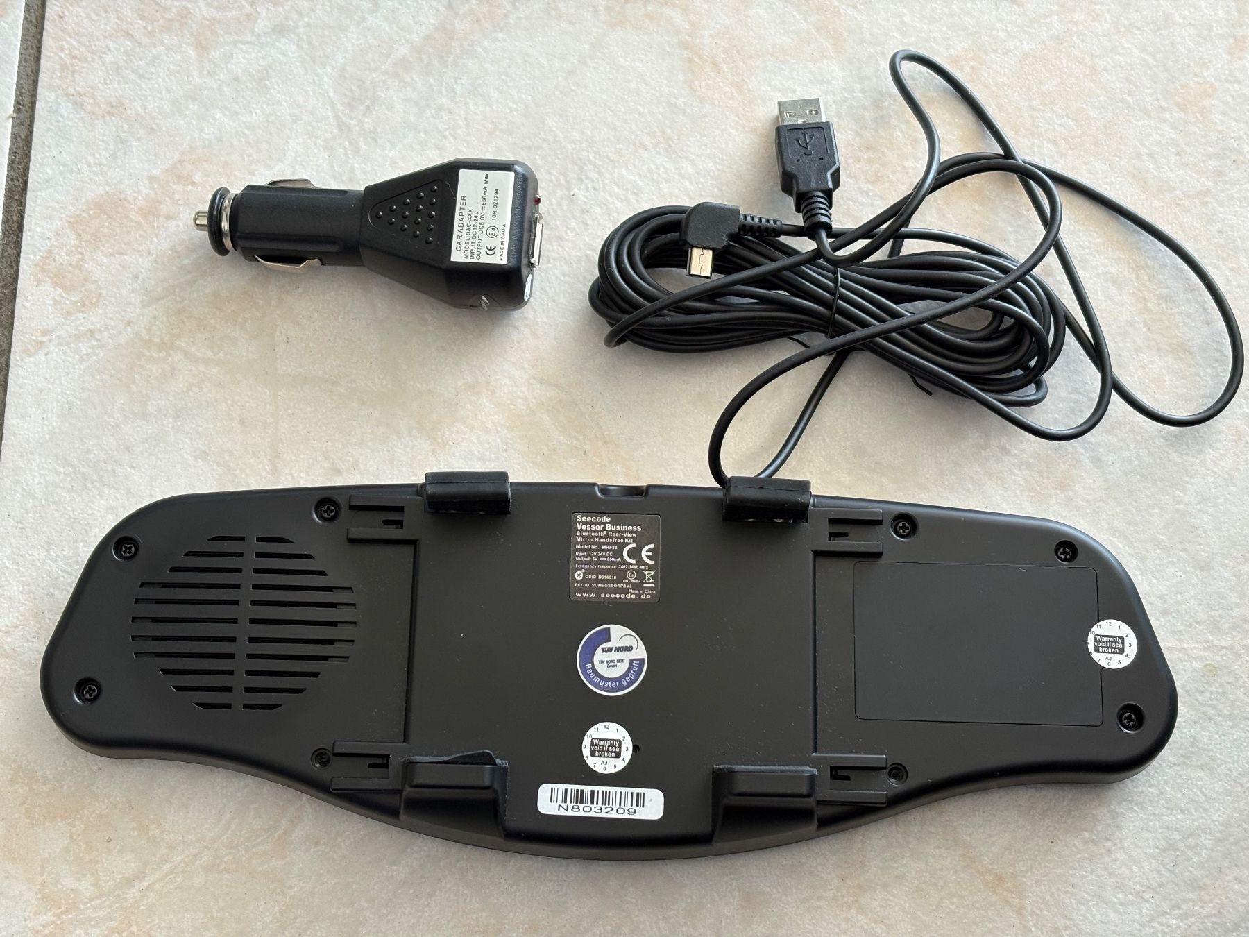 Tutti pezzi di ricambio auto: Freisprechanlage SEECODE VOSSOR Business Bluetooth – Nuovo (secondo la descrizione) da Hauterive NE venduto da eriamch 2
