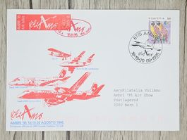CL12 Enveloppe + Timbre Suisse 1995 Thème Aviation