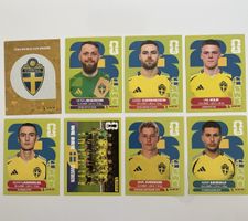 Panini WM 26 Sticker SWE 1,2,4,5,7,13,14,16