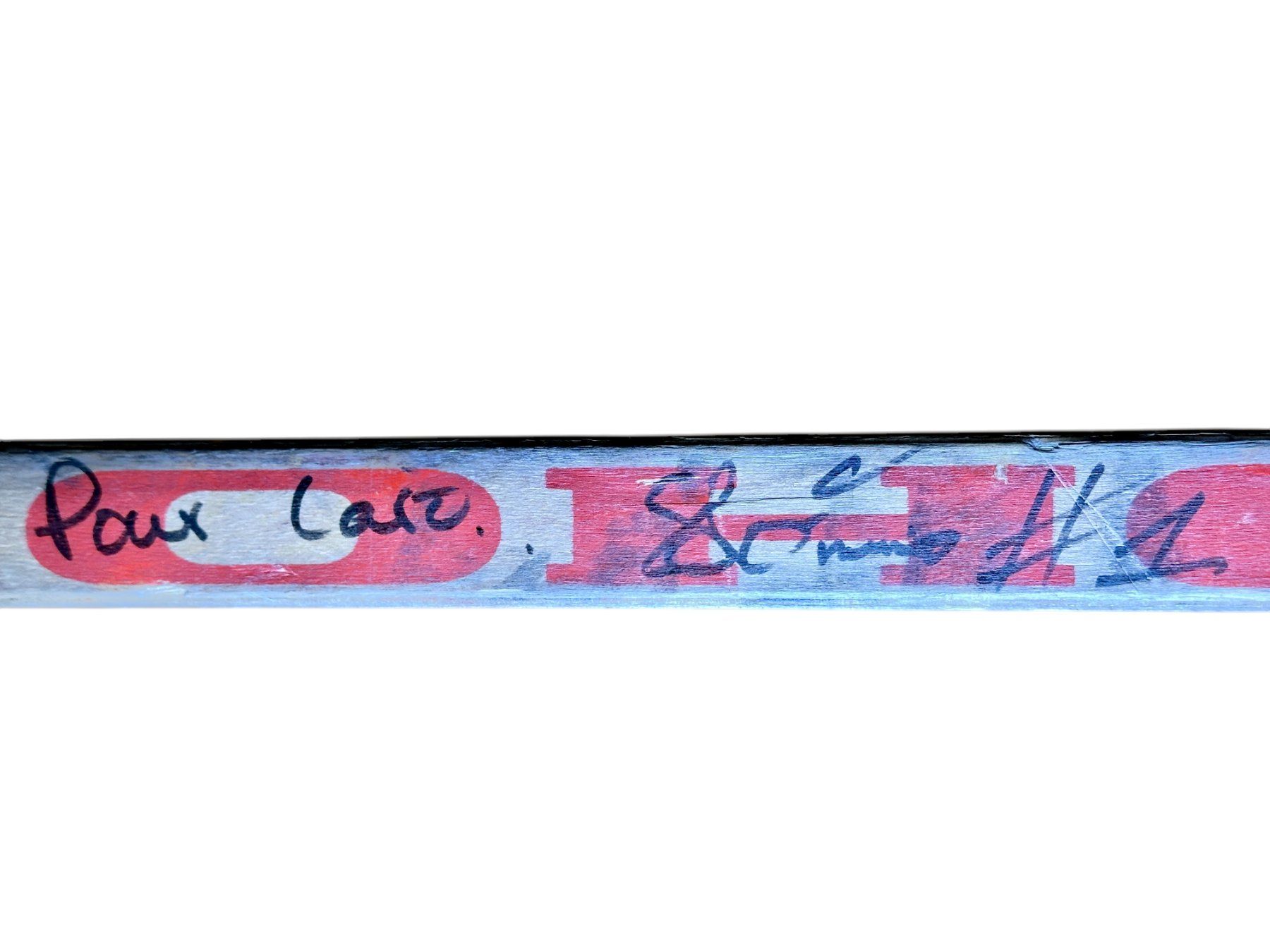 Autografi: Crosse de hockey dédicacée Koho. Autograph – Usato da Morges venduto da Novantica 5