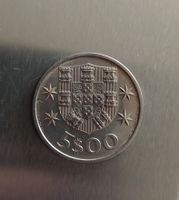 5$00 Escudos Portugal 1986 - Collection!
