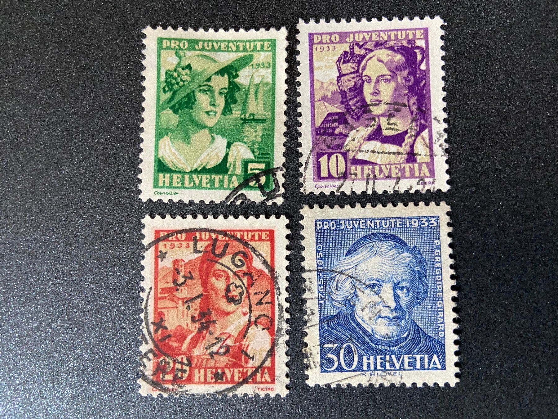 Tutti i francobolli: Lot  Pro Juventute Sätze 1932 - 1941 – Usato da Böckten venduto da Hansi36 1