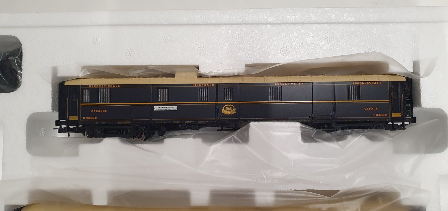 Rivarossi Modellini di ferrovie: Rivarossi HR4010 & HR4020 Sets Simplon Orient Express – Nuovo e nell'imballaggio originale da Würenlos venduto da juruth 6