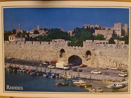 Ansichtskarte Rhodos Griechenland