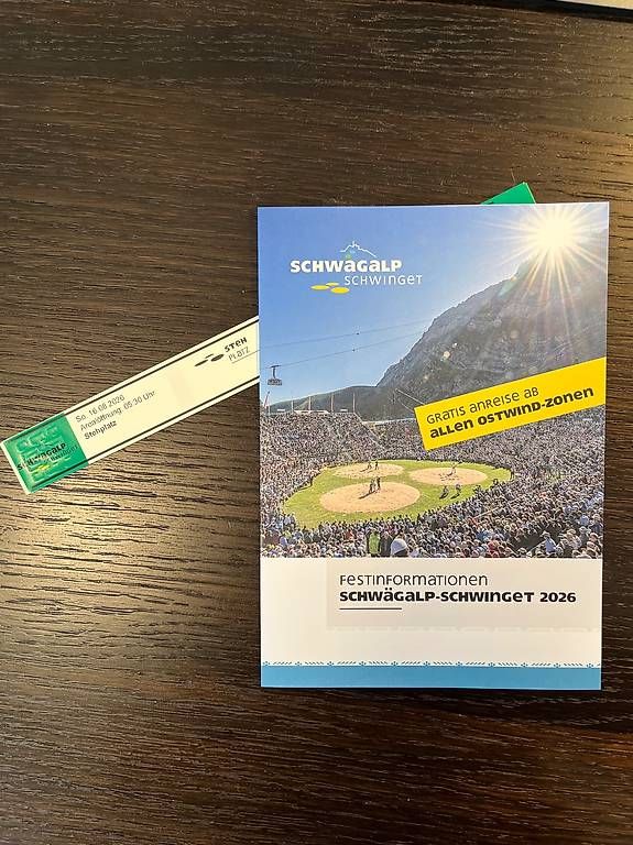 Billets: Schwägalp Schwinget 2026 - 4 Tickets – D'occasion à Basel par BasileaAficionado