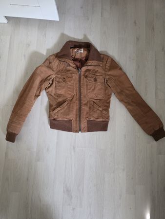 Damen Echtleder Jacke, Gr. M