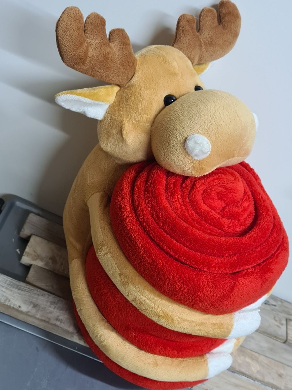 Coperte: Kinder Mikrofaser Decke mit Plüschtier – Nuovo (secondo la descrizione) da Amriswil venduto da used2use 1