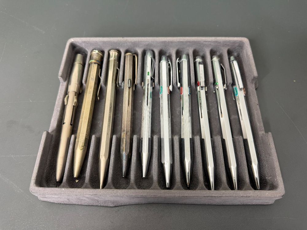 Penna & Evidenziatori: Vintage Stifte & Fallminenstifte, teils signiert – Usato da Oberwil Lieli venduto da 560amg