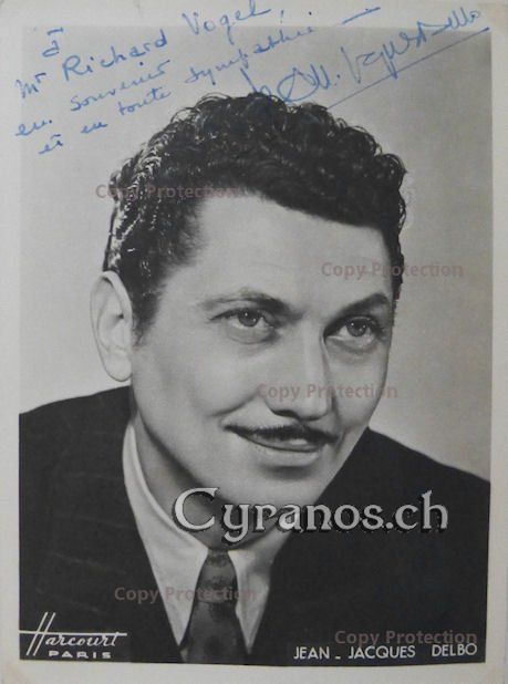 Jean-Jacques Delbo (1909-1996) Schauspieler - Autogramm (Gebraucht) in ...