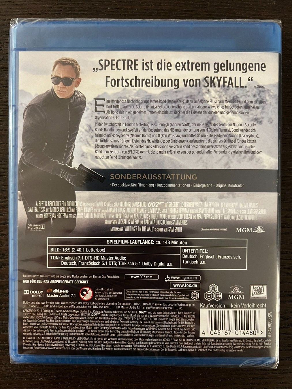 Alle DVDs: 007 Spectre – Neu und originalverpackt aus Zürich von Blu-ray_ZH 1