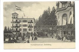 Seelisberg (UR) Kurhaus - Garten - Gäste - 1906