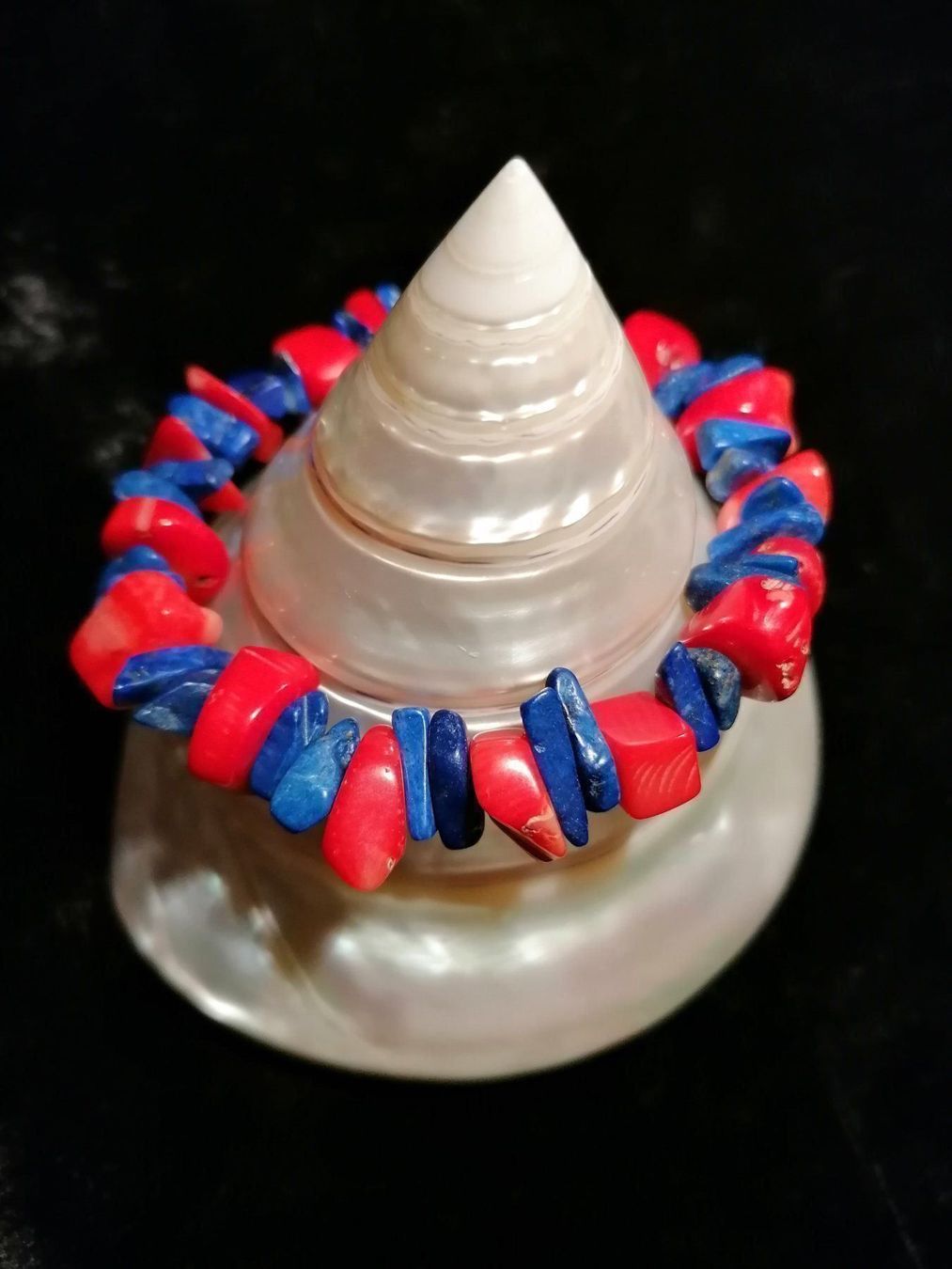 Armbänder & -reifen: Armschmuck Lapislazuli-Koralle – Neu (gemäss Beschreibung) aus Muri AG von goodmood17 3