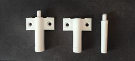 10x Möbeldämpfer / Soft-Close Dämpfer – weiss