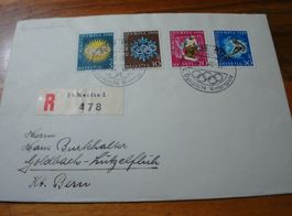 R-Brief 1948, Satz Olympia St Moritz, Sonder-o