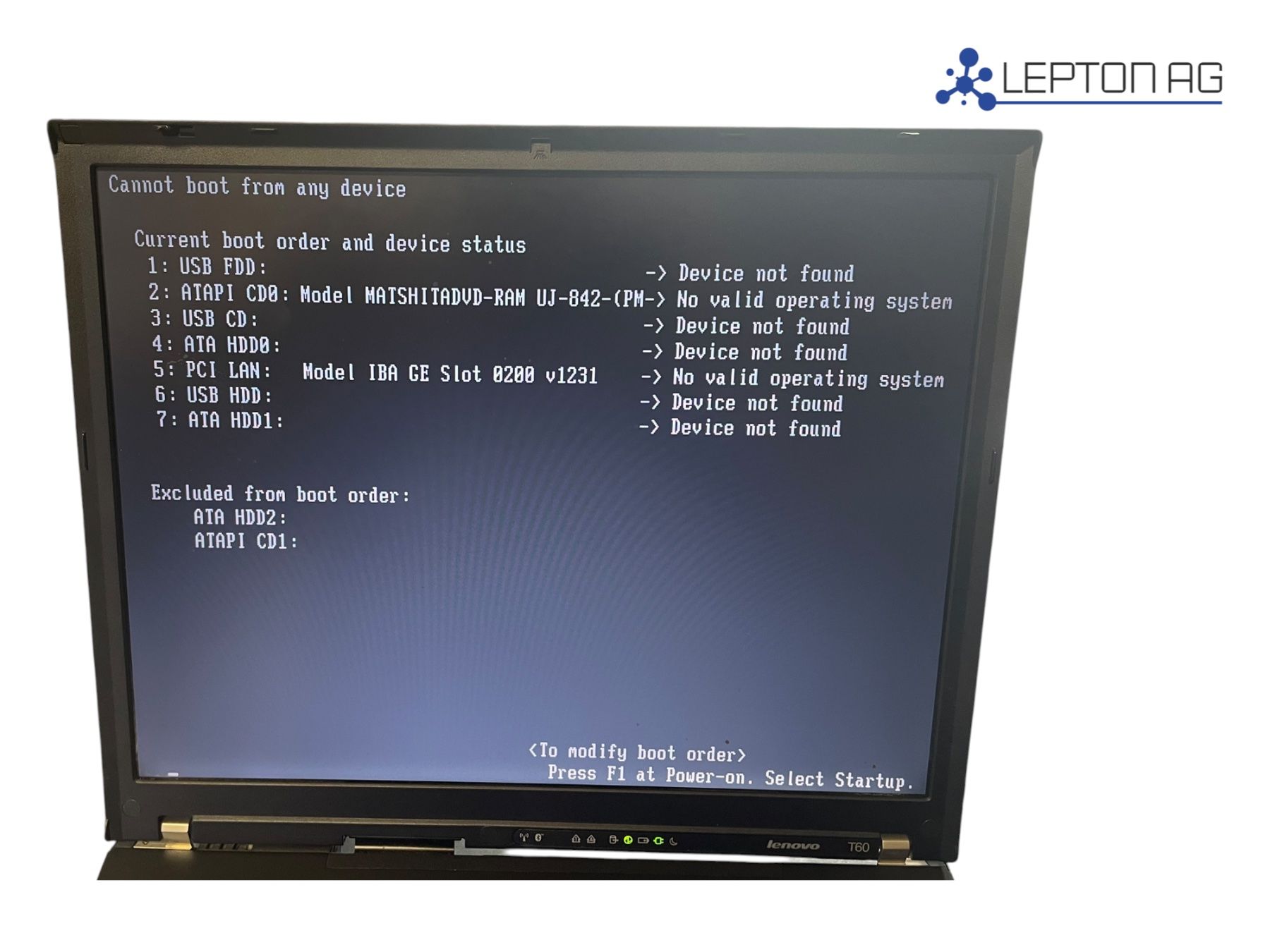 IBM Notebooks: IBM Thinkpad T60 – Gebraucht aus Niederdorf von LeptonAG 8