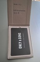 1 Gutscheinkarte von ONLY & SONS
